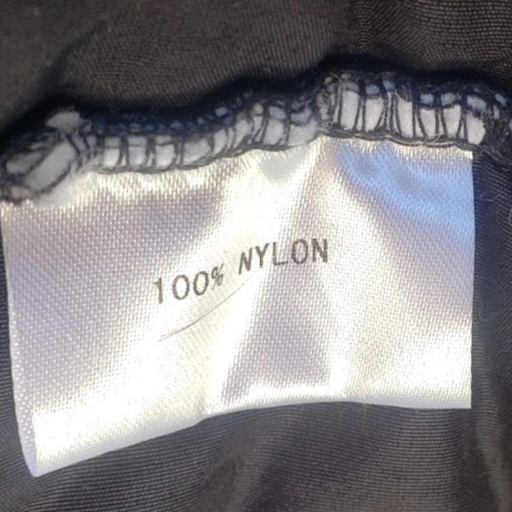 OAK NYC Asymmetrical Nylon Wrap Puff Jacket - Picture 3 of 4